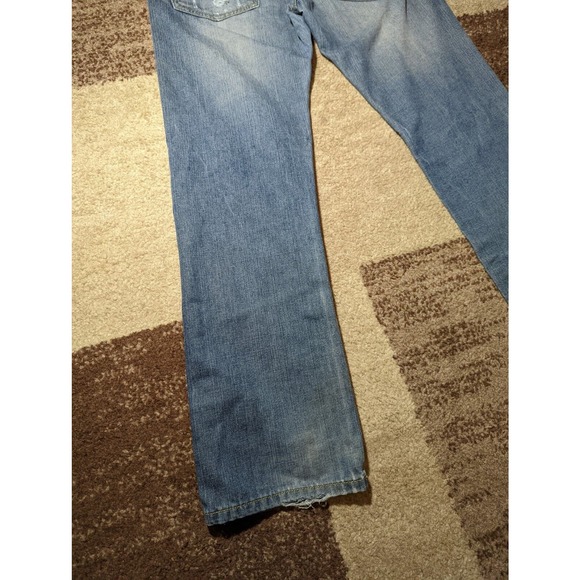 Agile Distressed 32x31 Men's Straight Leg Grunge Jeans See Pictures - Picture 11 of 12